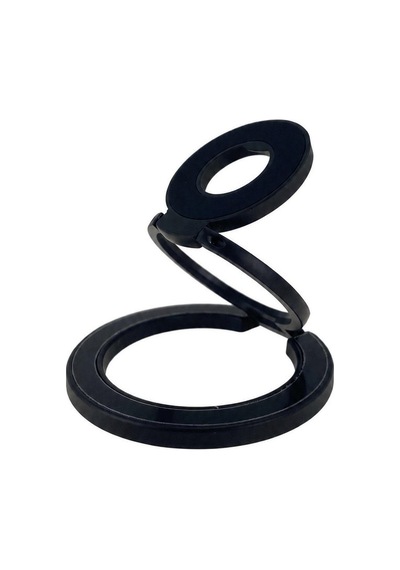 Zore Paris M102 Magnetik Ring Standlı Telefon Tutucu Siyah