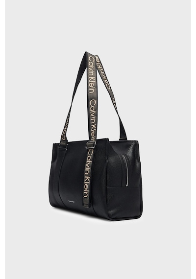 Calvin Klein Logolu Ayarlanabilir Askılı Çanta Lv04f3644gub1 Kadın Çanta Lv04f3644g Ub1 Siyah