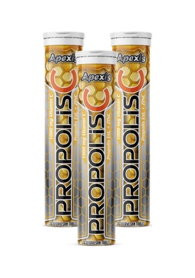 Propolis Vit C 1000 Mg Zinc 20 Efervesan Tablet 3 Adet