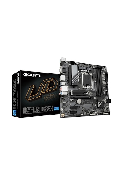 Gigabyte B760m Ds3h Gen5 Intel Lga1700 Ddr5 Micro Atx Anakart