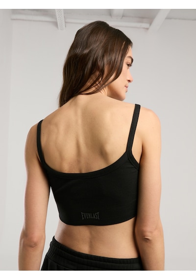 Everlast Ever Relaxed Rib Siyah Kadın Atlet Büstiyer Siyah