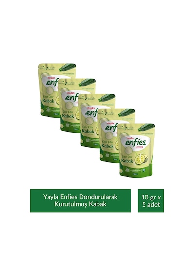 Yayla Enfies Kabak 15 Gr X 5 Adet 15 G