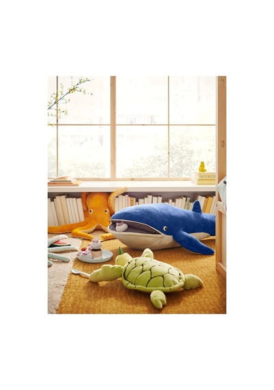 Ikea Blavıngad Peluş Oyuncak 50 Cm Sarı - Açık Sarı