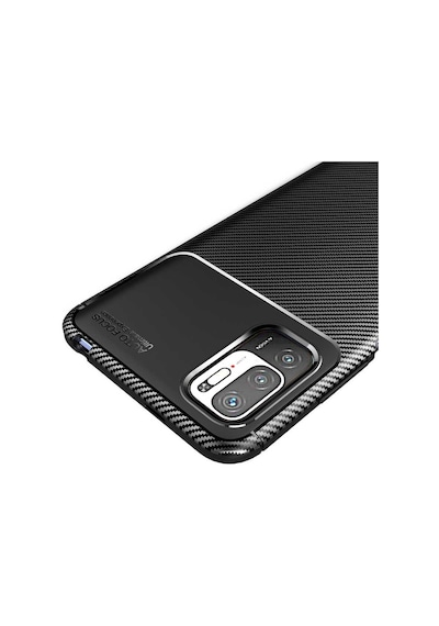 Zore Poco M3 Pro Kılıf Nvth Negro Silikon Kapak - Siyah