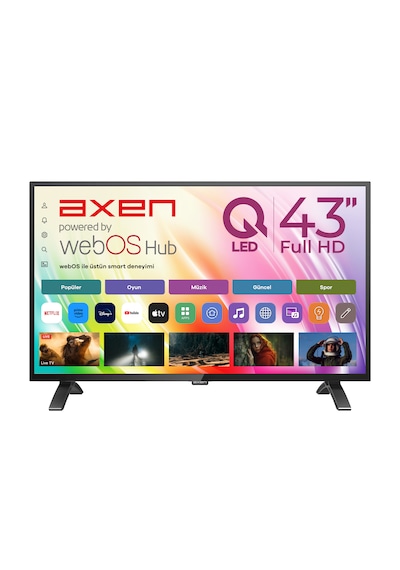 Axen AX43QMN540SC-S 43" Full HD QLED TV