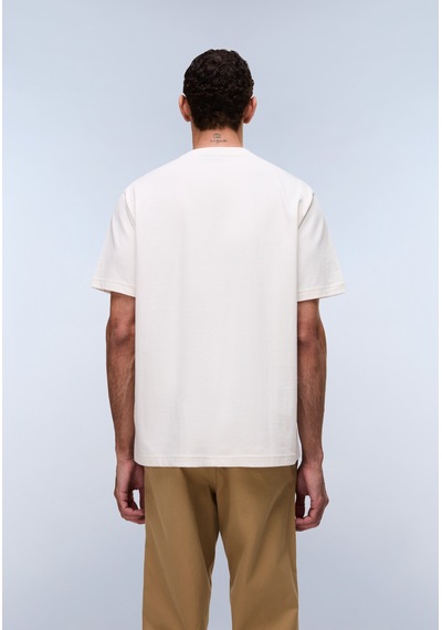 Napapijri S-box Logo Ss 1 Erkek T-shirt-31968 Beyaz