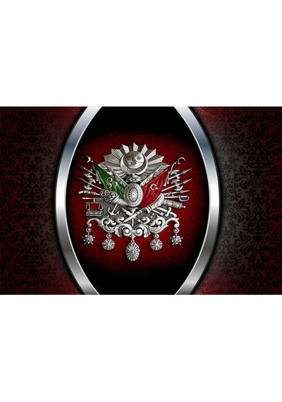 3 Boyutlu Osmanlı Tuğrası Duvar Kağıdı (360724591)