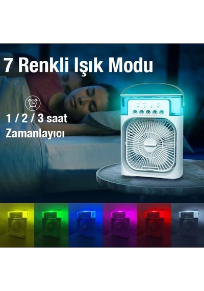 Ultrasonik Hava Nemlendirici Buhar Makinesi Aroma Difüzörü-siyah
