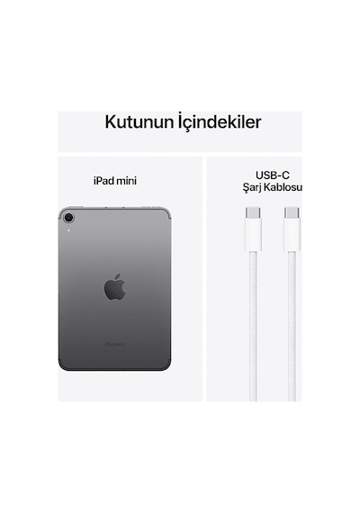 Apple iPad Mini 7 MYHC3TU/A 8 GB 512 GB Wi Fi + Cellular 8.3" Tablet