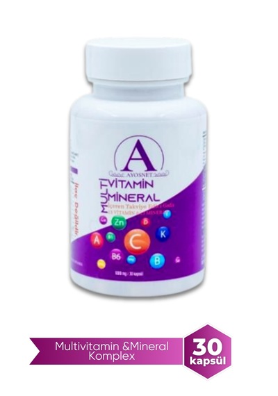 Ayos Life Multivitamin Mineral İçeren Takviye Edici Gıda 30 Kapsül
