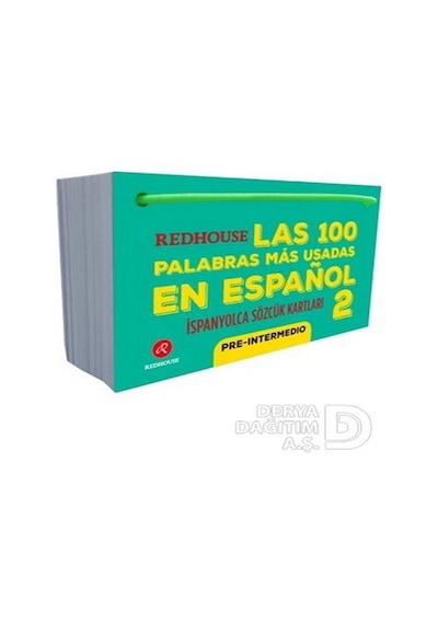 Las 100 Palabras Mas Usadas En Espanol - İspanyolca Sözcük Kartları 2- Redhouse Yayınları