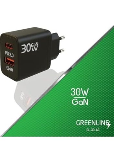 30w Gan Type-c Ve Usb-a Girisli Hizli Sarj Adaptörü