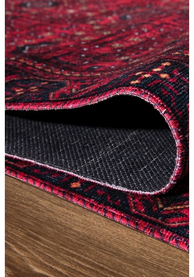 Kilimista Efes 2303 Kolay Temizlenen Dekoratif Yıkanılabilir Balkon Salon Halısı Mutfak Halısı Kilim Yolluk Çok Renkli