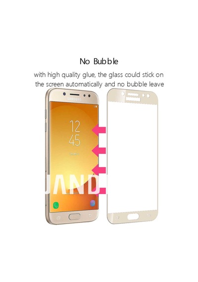 Samsung Uyumlu Galaxy J4 Zore Kenarları Kırılmaya Dayanıklı Cam Ekran Koruyucu