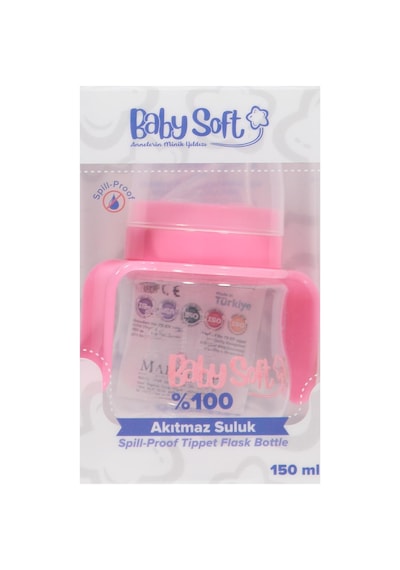 Baby Soft Akıtmaz Suluk 150 Ml - Pembe