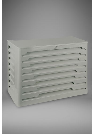 Klima Motoru/dış Ünite Gizleme/koruma Kafesi Xl 120x62x150 H Radius Gri