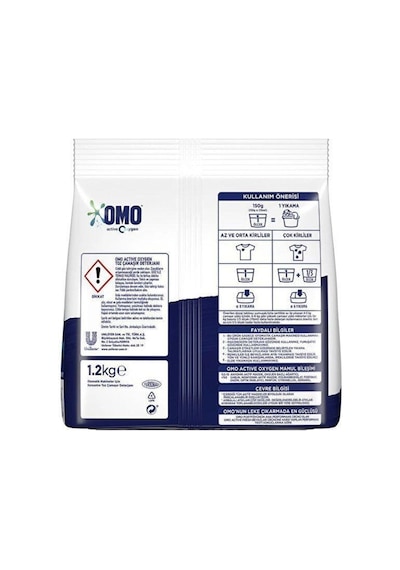 Omo Matik Active Oxygen Toz Deterjan 1200 G