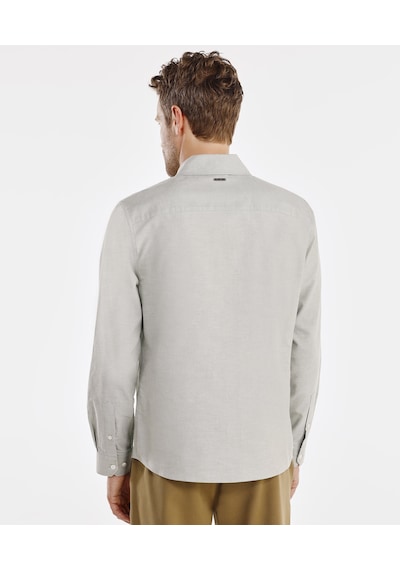 Yargıcı Regular Fit Oxford Gömlek 25yegm6002x 089 Yeşil