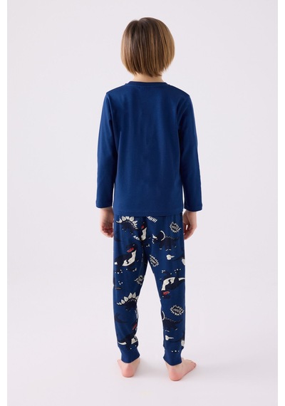 Rolypoly Erkek Çocuk Lacivert Pijama Takımı 5274-45602 Lacivert
