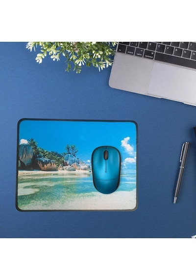 Durukar 25x32 Cm Küçük Boy Mouse Pad Manzara Ada