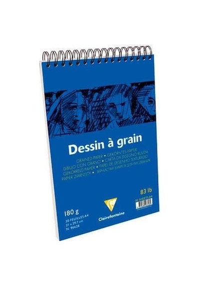 Clairefontaine Dessin a Grain İnce Dokulu Çizim Bloğu 30 Yaprak 1 N11.108