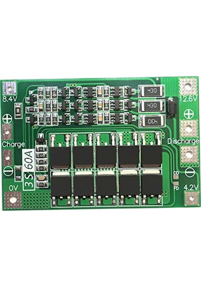 3S 60A Bms Devresi (Balanslı)