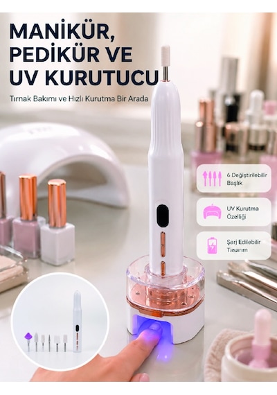 Jel Oje Kurutma Ve Tırnak Bakımı Cihazı - Lisinya