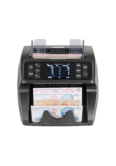 Baove GB9500 Pro Mix Karışık Para Sayma Makinesi - Sahte  Para Yakalama - TL, Euro, Usd