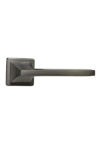 Sese Ilgın Modeli Kare Rozetli Yale Kapı Kolu Antrasit Renk 200-231r-03-54