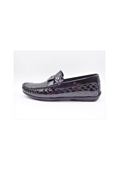 King Paolo King Shoes Siyah Rugan Erkek Ayakkabı 4013 Bej