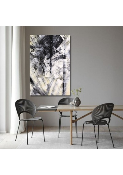 Modern Büyük Boy El Yapımı Yağlı Boya Tablo 105x150cm