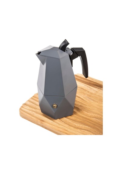 Mukko Home Mokapot -3 Cups Coffeehutt Bigg Coffee Kahve Demleme Kahve Ekipmanı Italyan Filtre Kahve Makinesi,gri