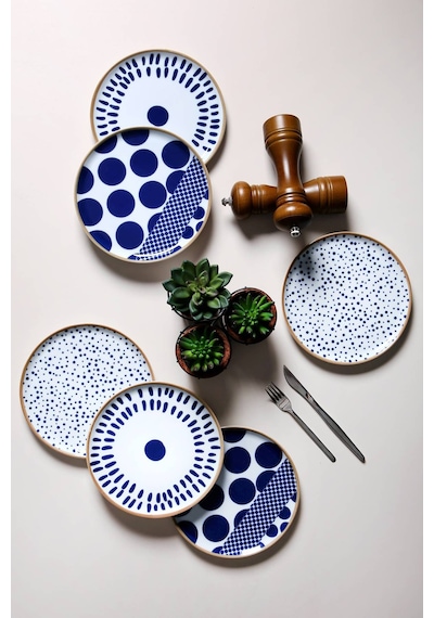 Porland Spotty 6 Kişilik Pasta Takımı 20 CM