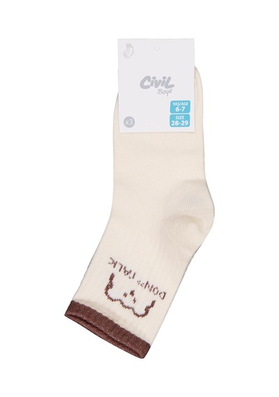 Civil Boys Bear 3'lü 2-12 Yaş Erkek Soket Çorap - Standart
