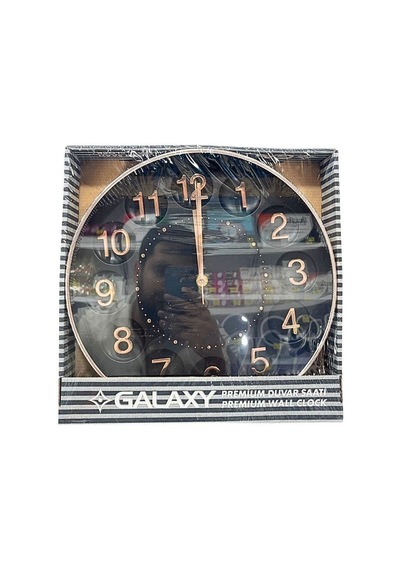 Siyah Karışık Duvar Saati Diğer 86627115
