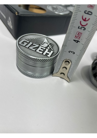 Gizeh Full metal 3parça Tutun Parçalıyıcı- Orjinal Ürün//40mm