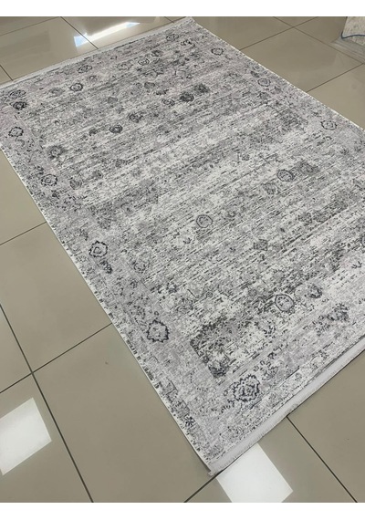 Padişah Halı Evidence 35611 096 Serisi Viskon Akrilik Salon Oturma Yatak Odası Halısı Gri