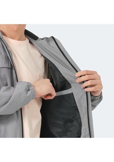 Slazenger HANGA Erkek Yağmurluk Antrasit