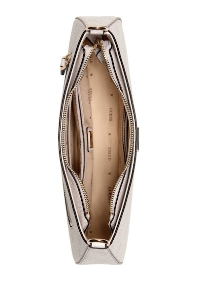 Guess Noelle Iı Top Zıp Sh-kadın Omuz Çantası -bg967218 Bej