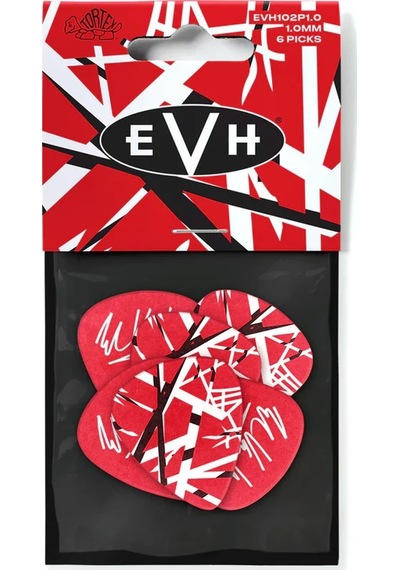 Jim Dunlop Evh102p1.0 Evh Frankenstein 6'lı Paket Pena 1.00 Mm