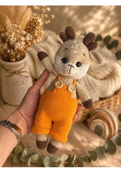 Amigurumi El Yapımı Sevimli Geyik