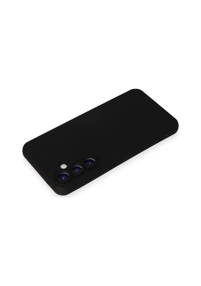Samsung Galaxy S24 Kılıf Nano İçi Kadife Silikon - Siyah Çok Renkli