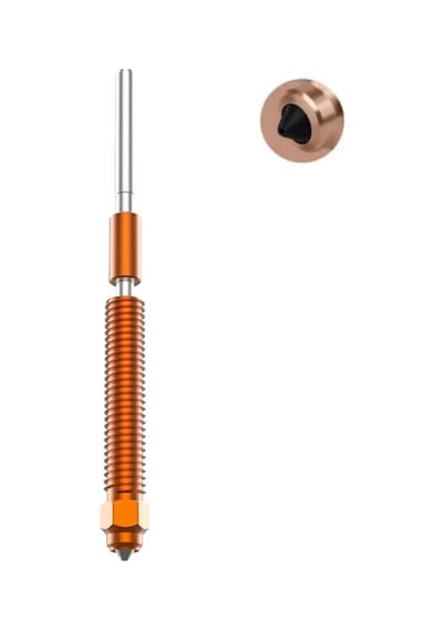 0.4mm Creality Hi / K2 / K2 Plus / K2 Pro Quick Swap Nozzle - Sertleştirilmiş Çelik