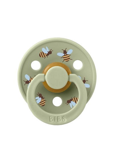 Bibs Studio Colour Bumblebee Friends Emzik-sage 6-18 Ay