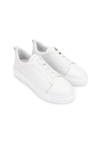 Tamer Tanca Erkek Hakiki Deri Beyaz Sneakers & Spor Ayakkabı 1163 2526 Erk Ayk Y26 Beyaz Fltr