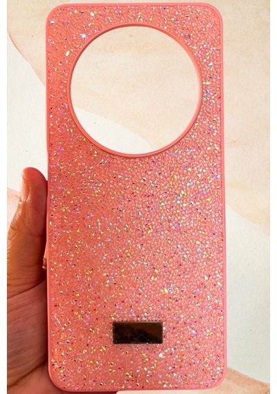 Redmi 14c Yıldız Tozu Premium Pembe Silikon Kılıf
