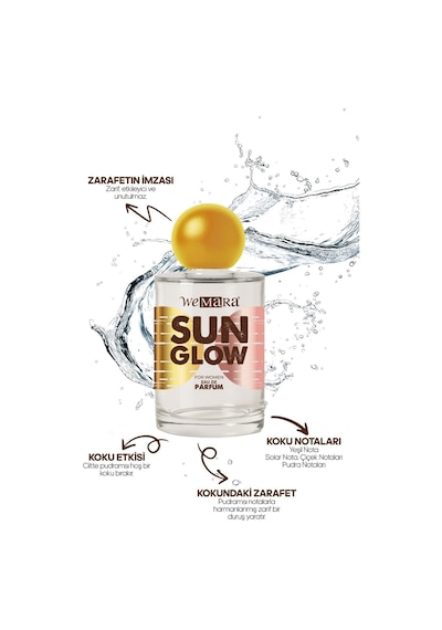 Sun Glow Kadın Parfum Edp 50 Ml Amber Çiçeksi