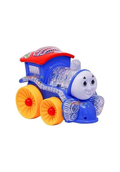 Eğlenceli Funny Loco Işıklı Sesli Çarpınca Dönen Oyuncak Lokomotif