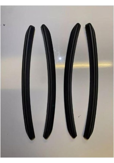 Mat Siyah Çamurluk Dodiği Çıtası 4 Prc Flap Set 2014-2023 Volkswagen Passat B8 3g İle Uyumlu