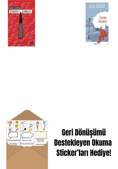 Cinayet Şirketi + Uçurum İnsanları + Okuma Sticker'ları